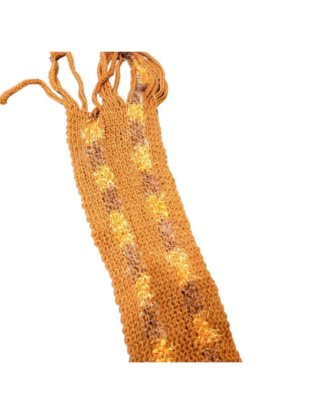 Retro Crochet Scarf Beanie Cap Set Women One Size Winter Accessories Outdoors
